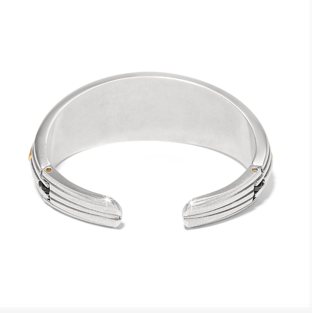 Ferrara Deco Hinged Bangle