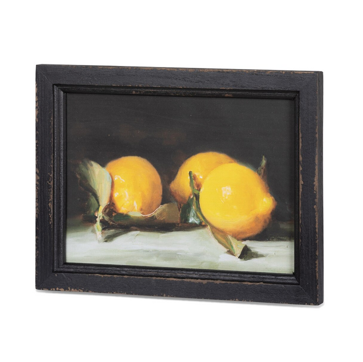 Lemon Still Life Framed Print