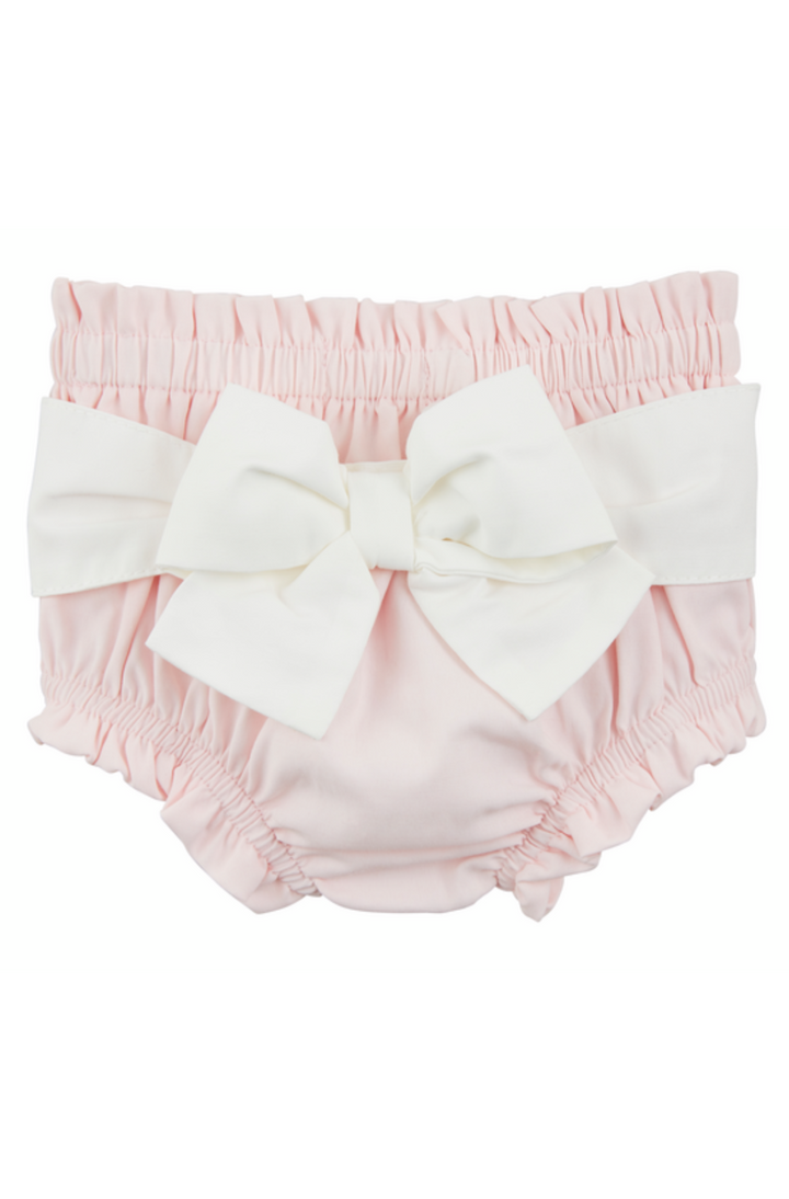 Pink Bow Diaper Cover