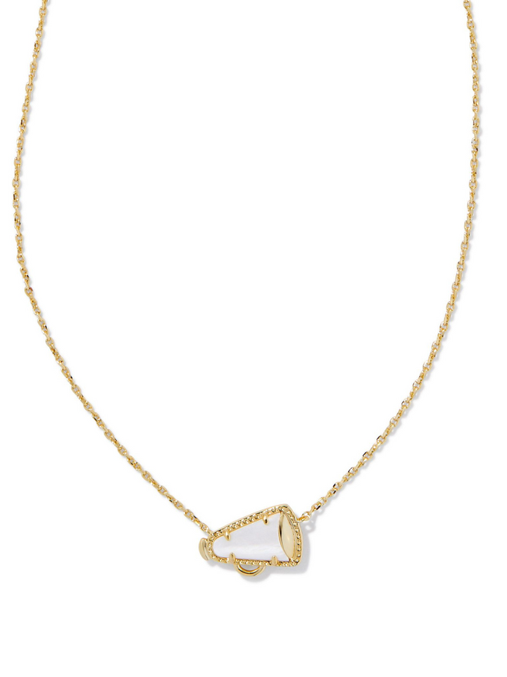 Cheer Gold Short Pendant Necklace