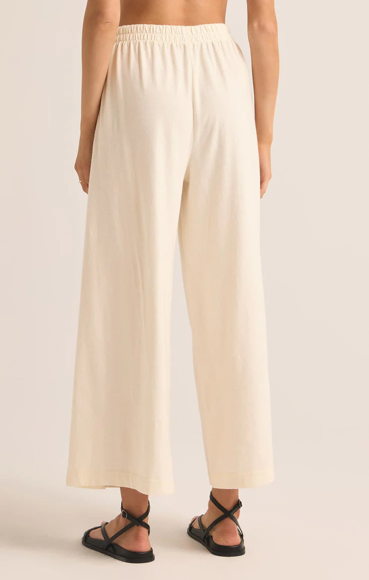 Scout Jersey Flare Pant, Sea Salt