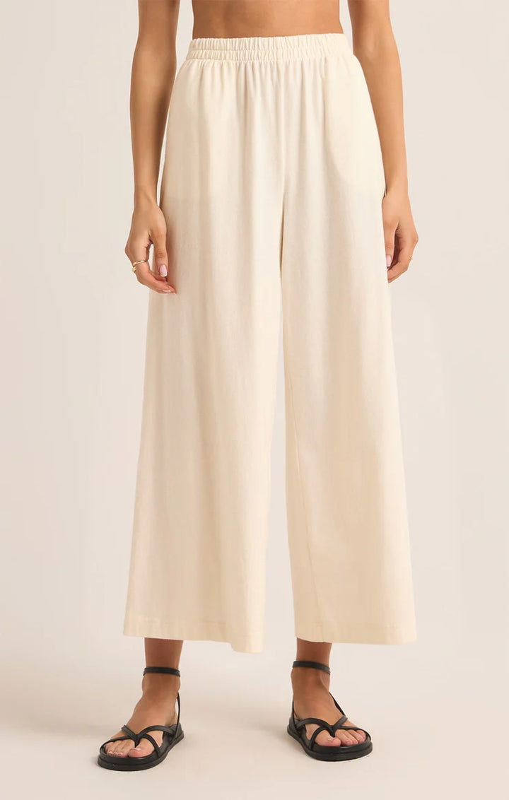 Scout Jersey Flare Pant, Sea Salt