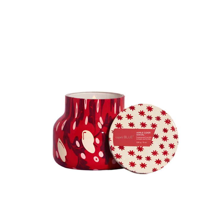 Apple Cider Social Petite Holiday Pattern Play Jar, 8oz