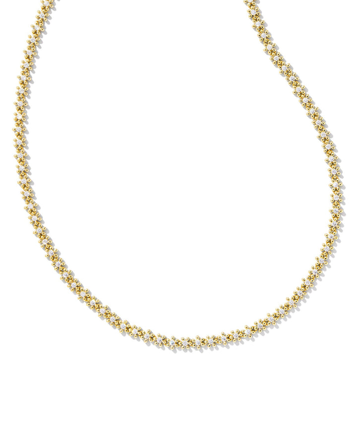 Nydia Gold Strand Necklace