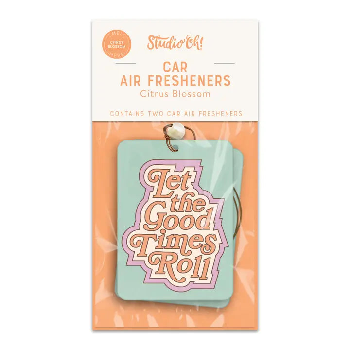 Let The Good Times Roll Car Air Freshener