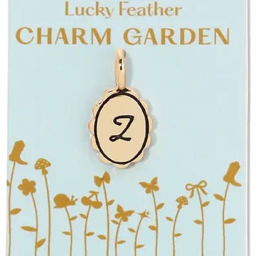 Charm Garden Scalloped Initial Charm