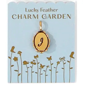 Charm Garden Scalloped Initial Charm