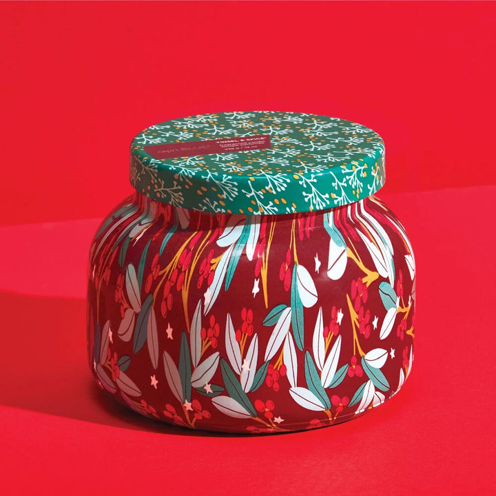 Tinsel & Spice Holiday Pattern Play Jar, 19oz