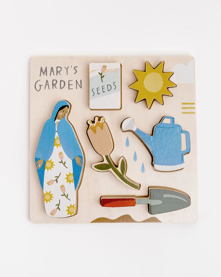 Mary's Garden Wooden Puzzle