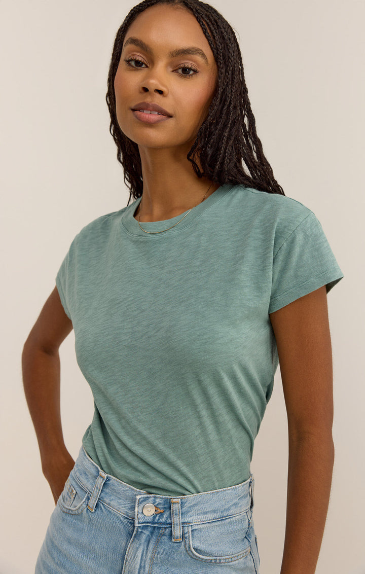 Modern Slub Tee, Sea Pine