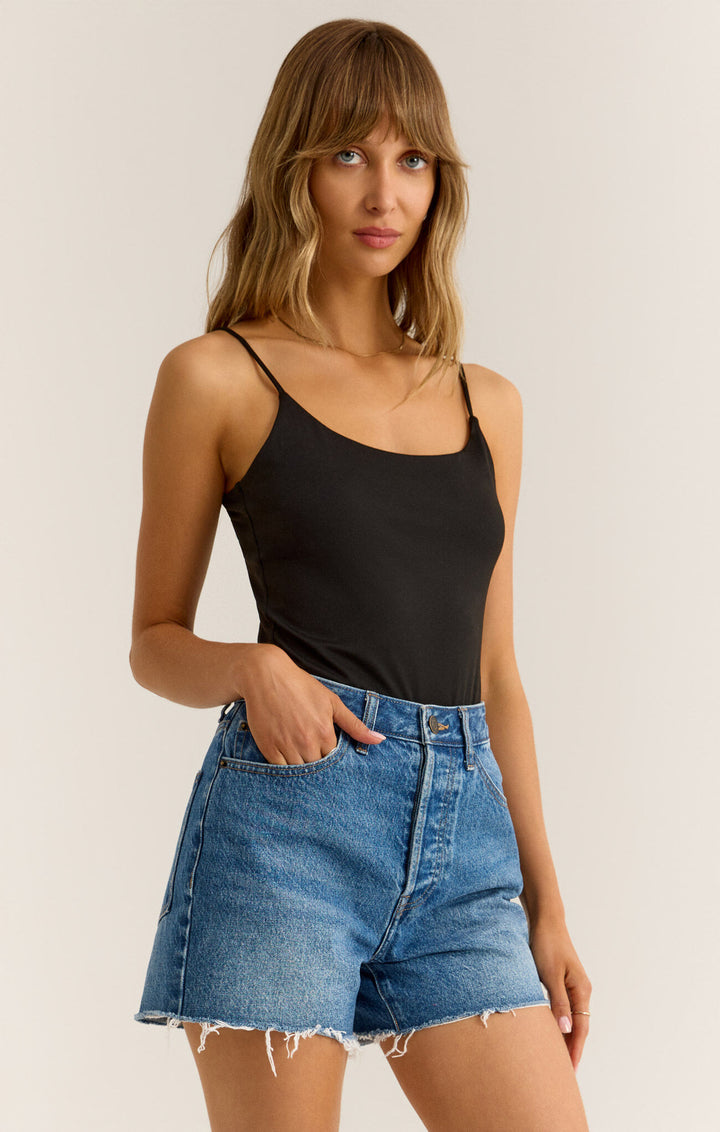 Isa Bodysuit, Black