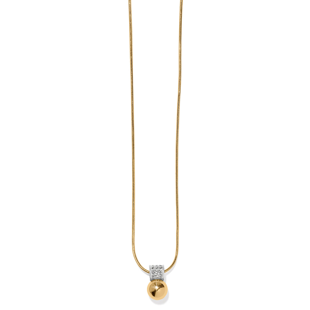 Meridian Petite Gold Pearl Necklace