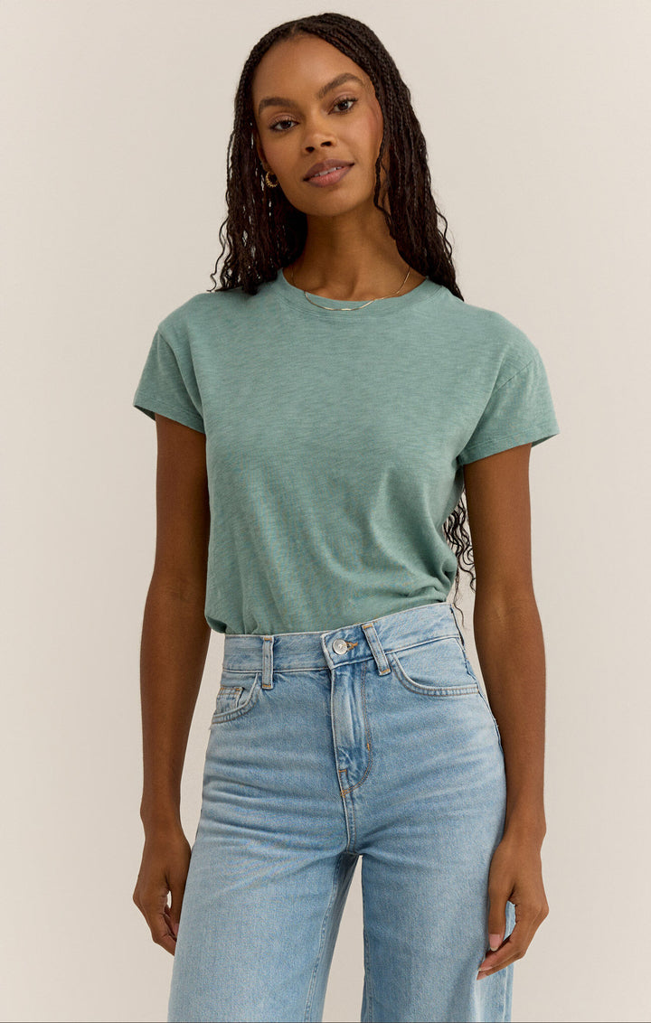 Modern Slub Tee, Sea Pine