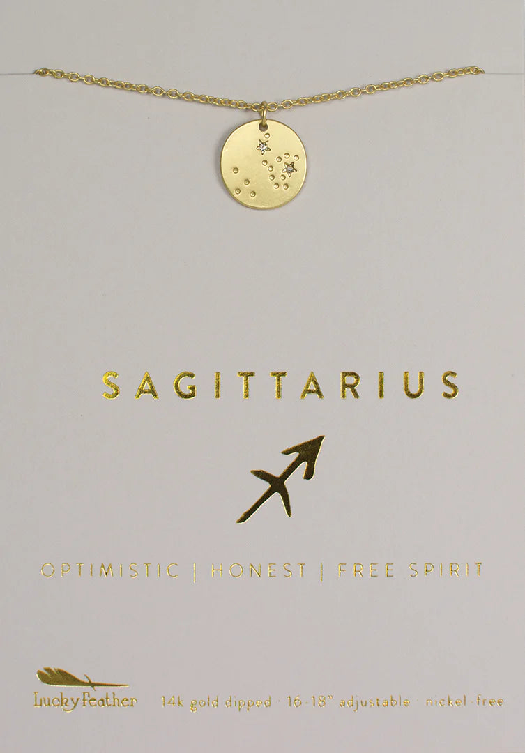 Zodiac Necklace, Sagittarius