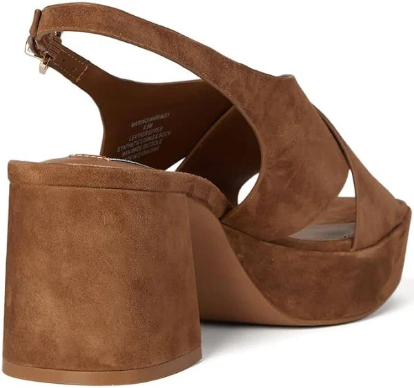 Marino Heel, Chesnut Suede