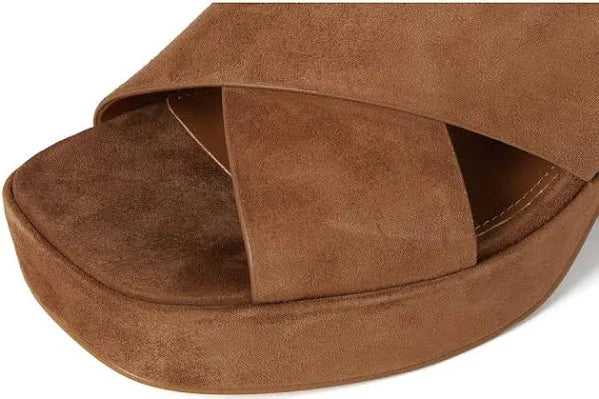 Marino Heel, Chesnut Suede