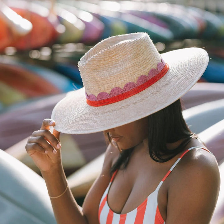 The Scalloped Palm Hat