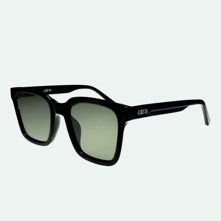 Fyn Sunglasses, Black/Green