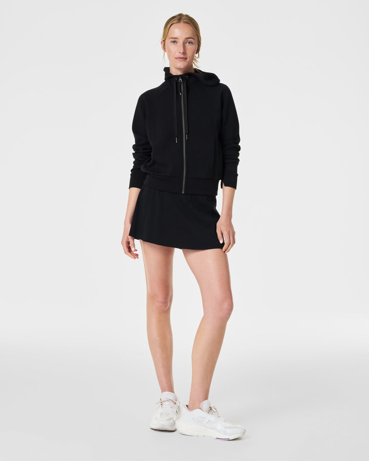 AirEssentials Full Zip Hoodie, Very Black