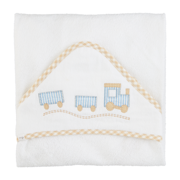 Train Hooded Bath Towel