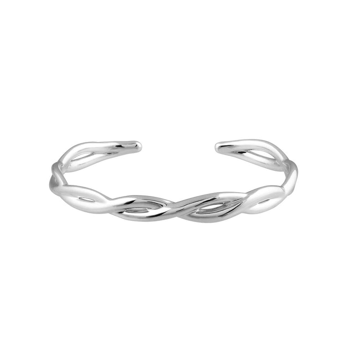 Bloom Cuff Bracelet, Silver