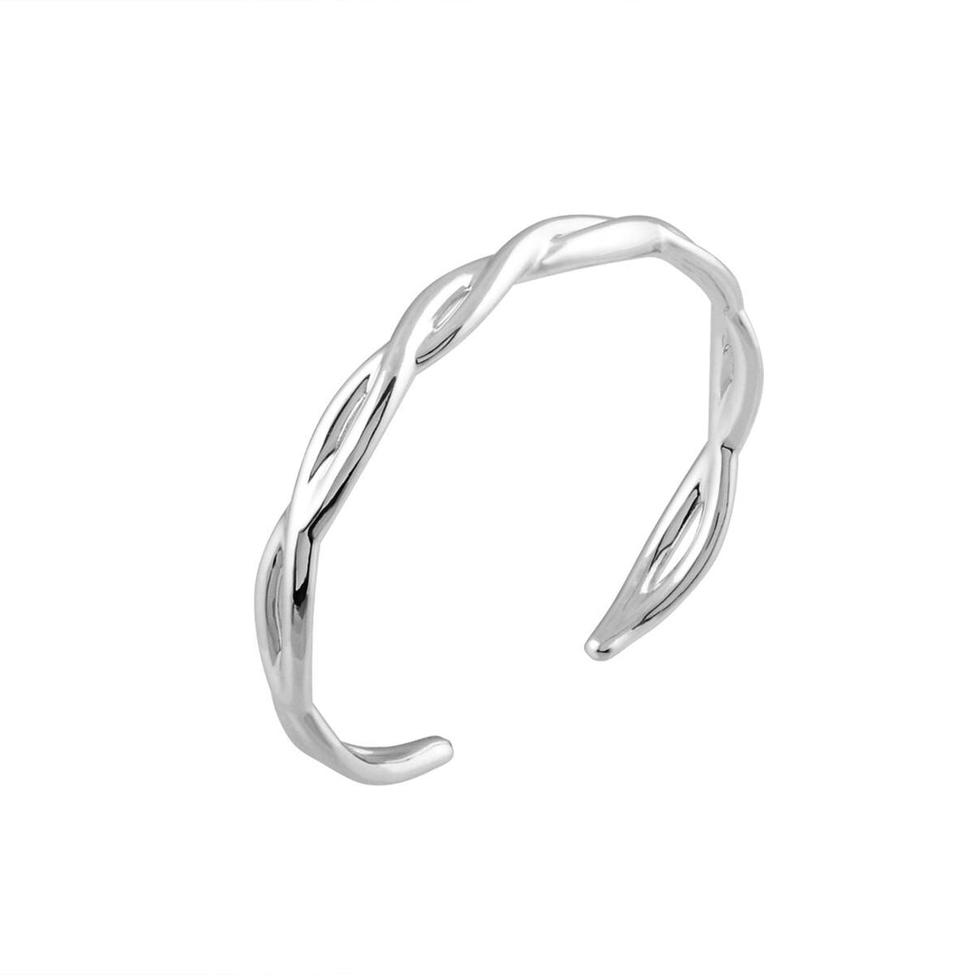 Bloom Cuff Bracelet, Silver