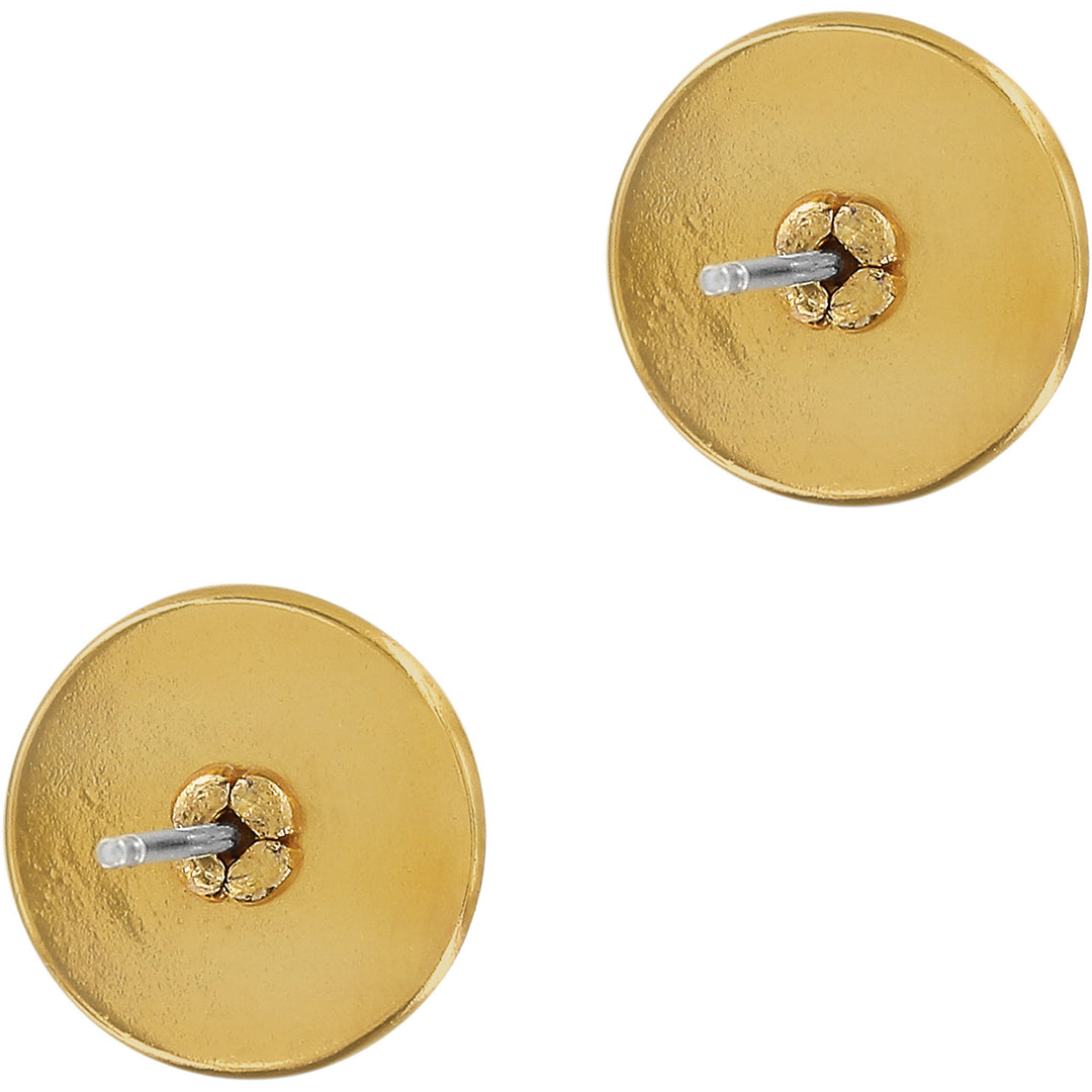 Ferrara Two Tone Post Earrings