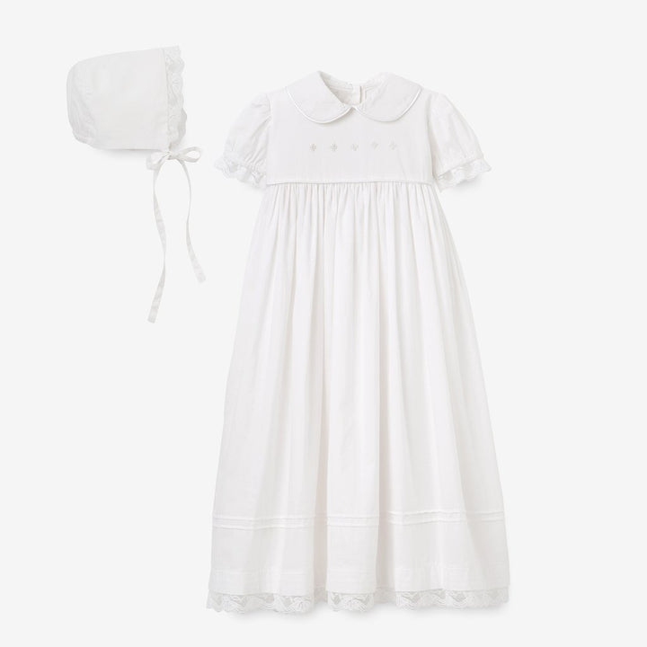 Gown & Bonnet Christening Set