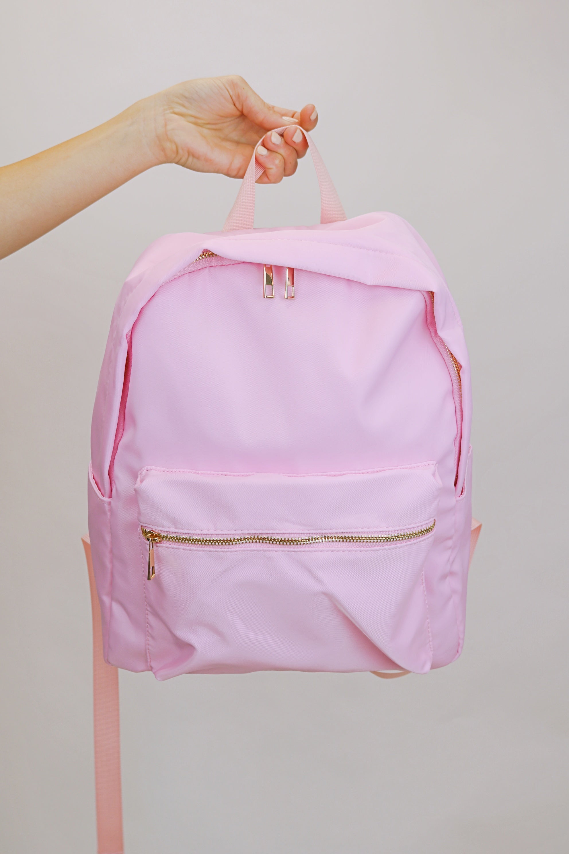 Pastel pink backpack hotsell