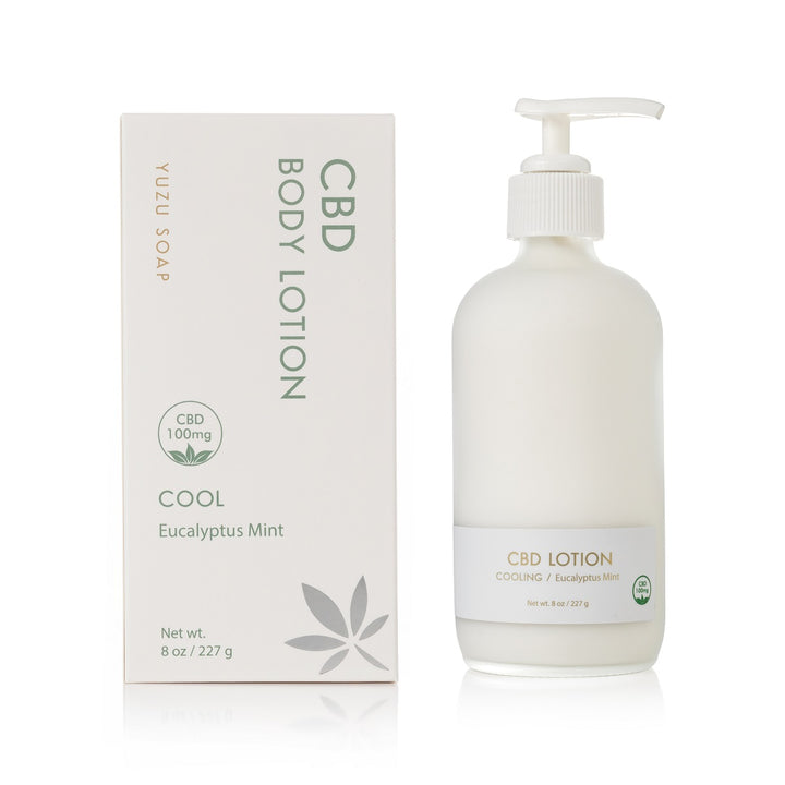 CBD Body Lotion, Eucalyptus Mint (100mg)