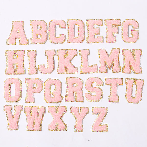 Hot Pink Letter Patch – Sabi Boutique