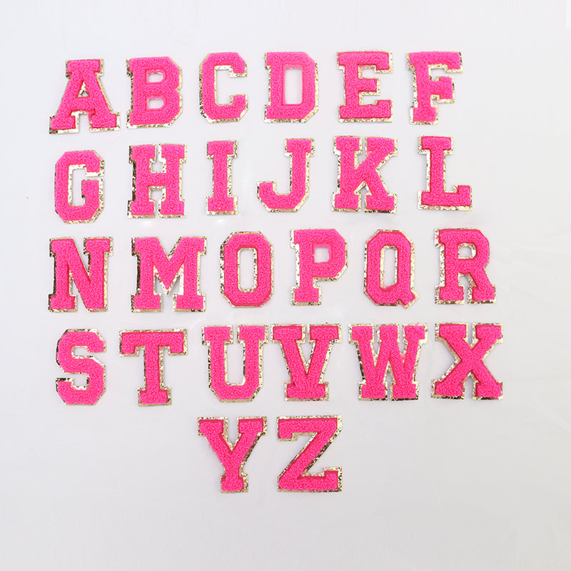 Patches - Pink Pastel Letter