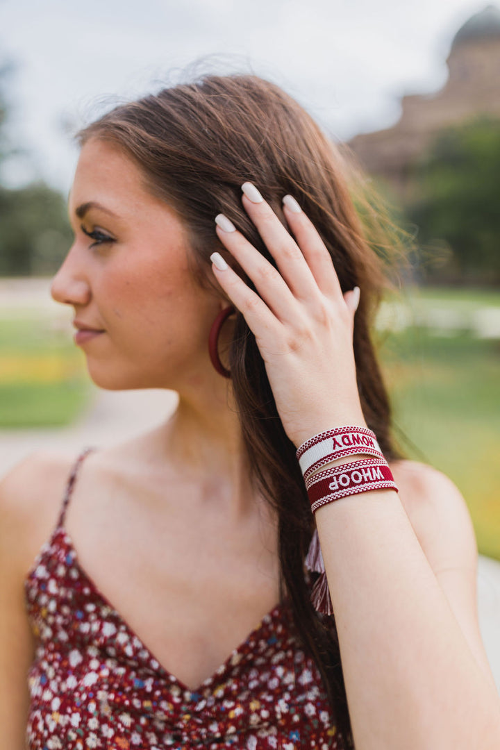 Gameday Custom Tassel Bracelet