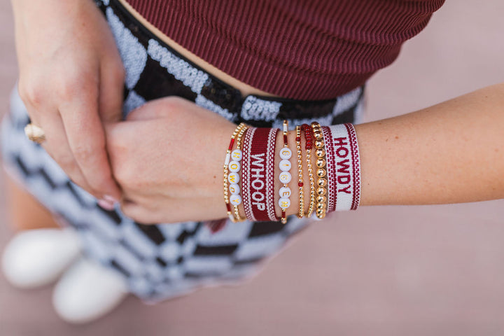 Gameday Custom Tassel Bracelet