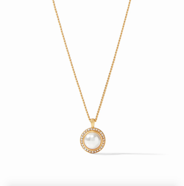 Odette Pearl Solitaire Necklace