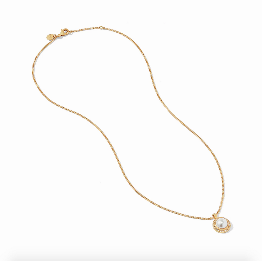 Odette Pearl Solitaire Necklace