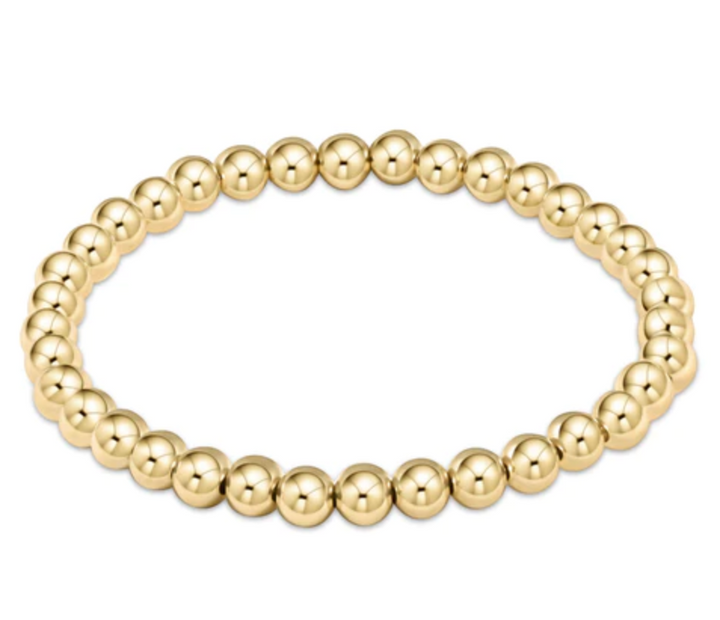 Classic Gold 5mm Bead Bracelet