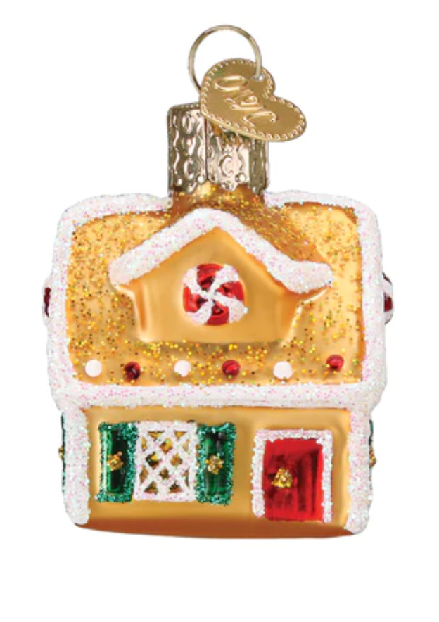 Mini Gingerbread House Ornament