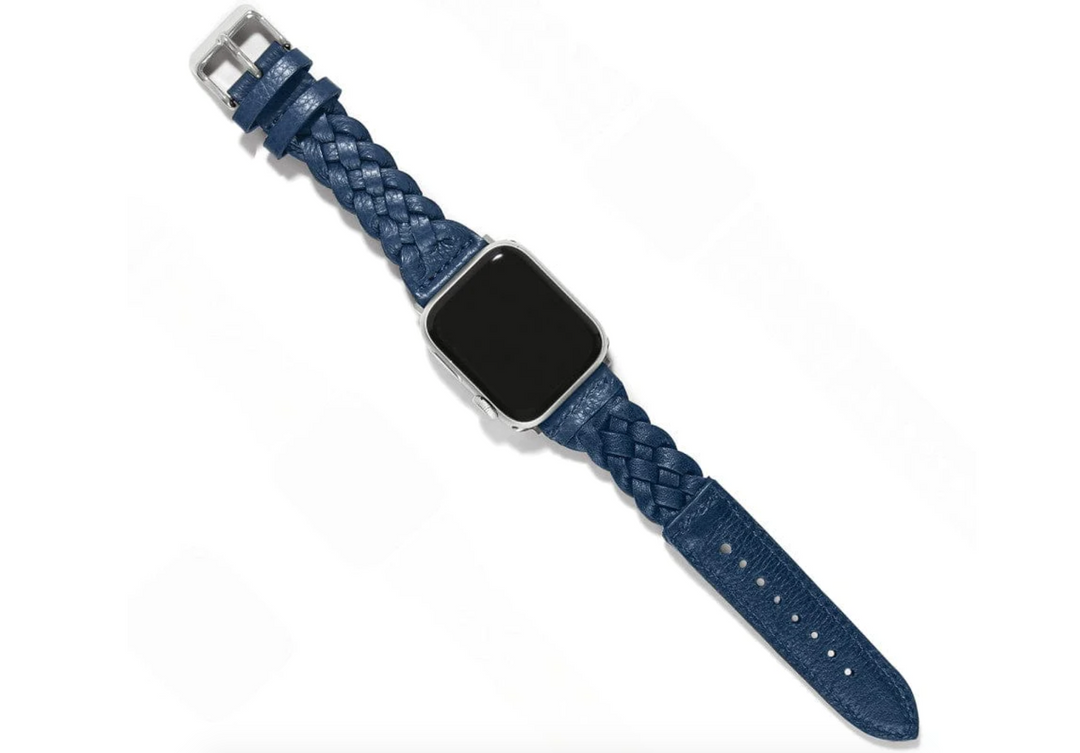 Sutton Braided Leather Watch Band