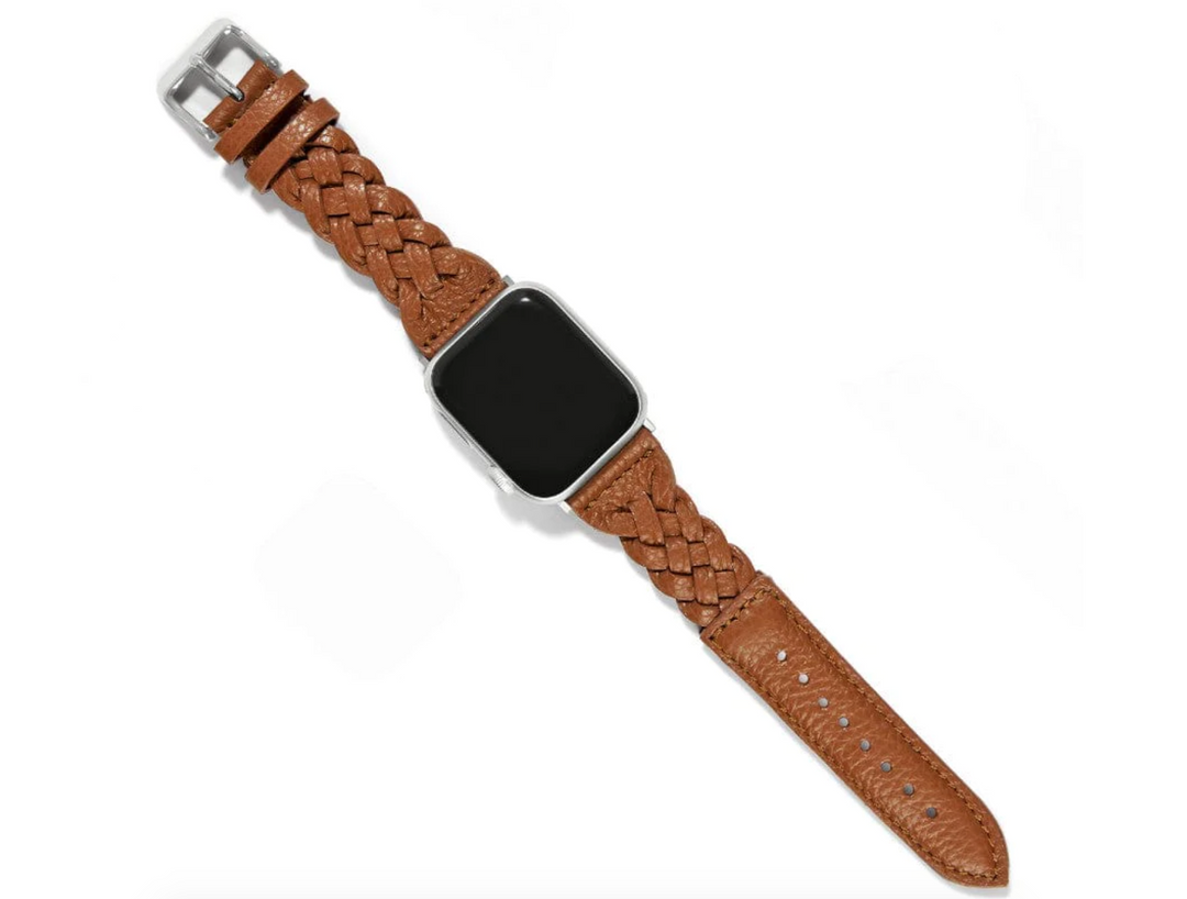 Sutton Braided Leather Watch Band