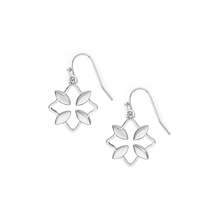 Grace Mini Drop Earrings in Silver