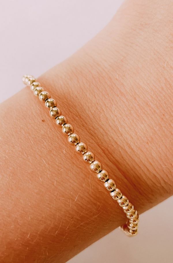 3mm Gold Bracelet