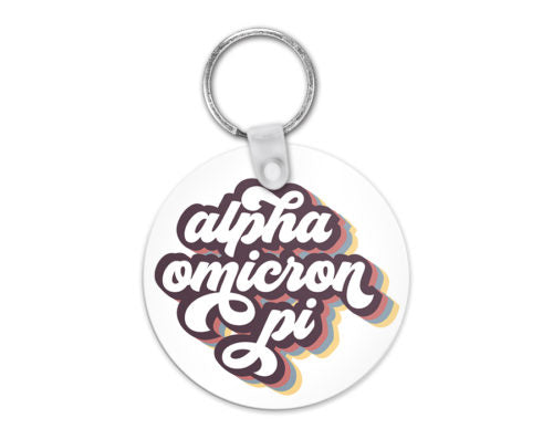 Sorority Retro Keychain