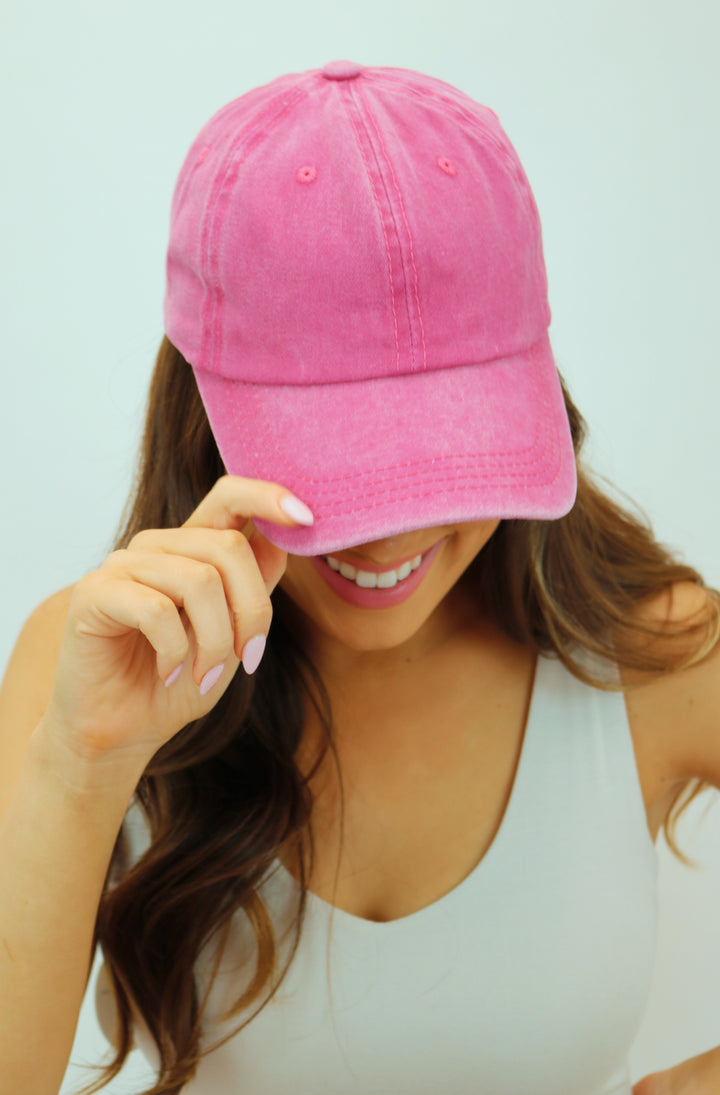 Vintage Washed Baseball Cap