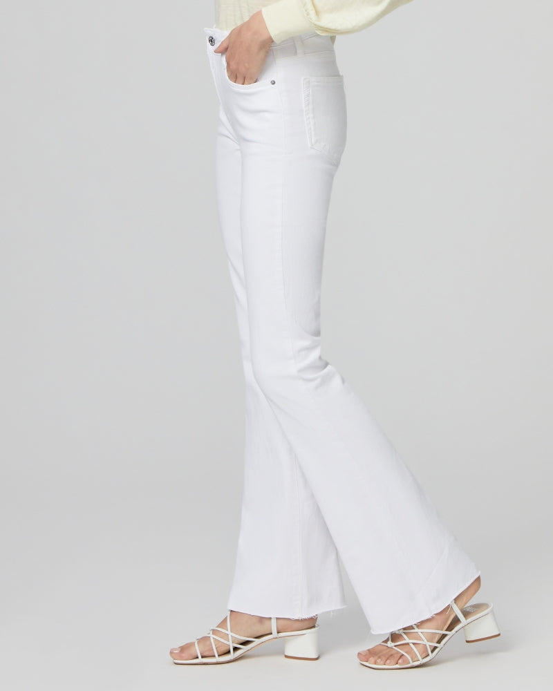 High Rise Laurel Canyon Flare Jean, Crisp