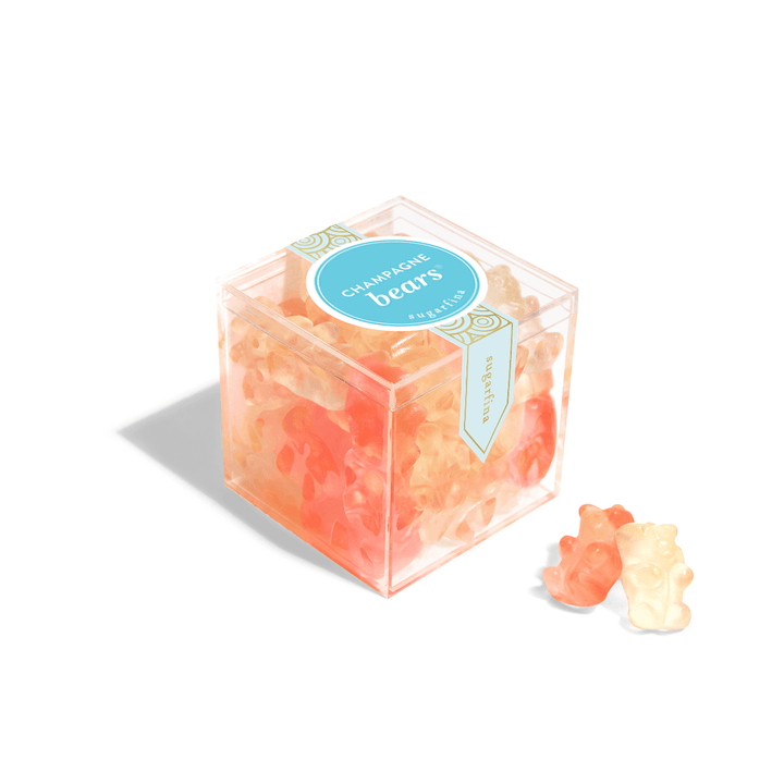 Champagne Bears Candy Cube