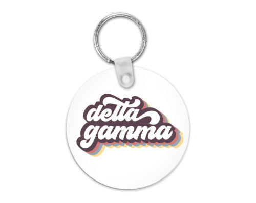 Sorority Retro Keychain