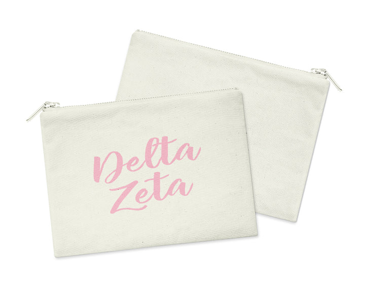 Sorority Script Cosmetic Bag