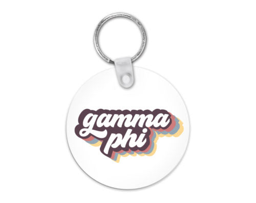 Sorority Retro Keychain