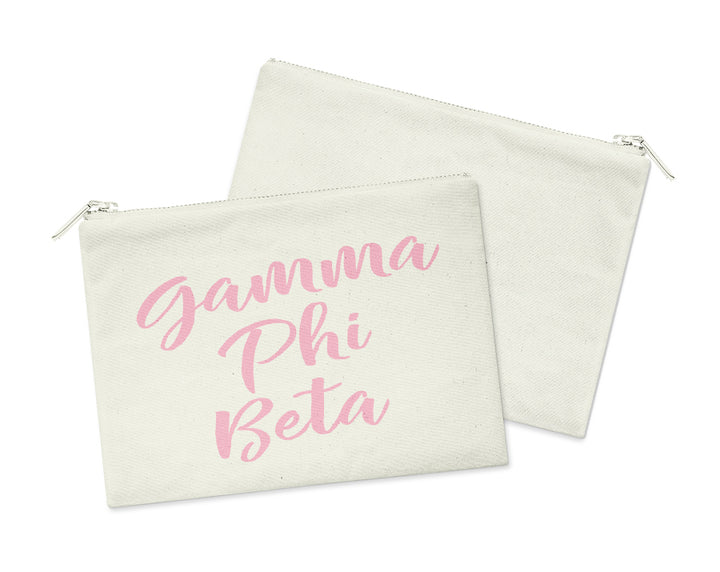 Sorority Script Cosmetic Bag